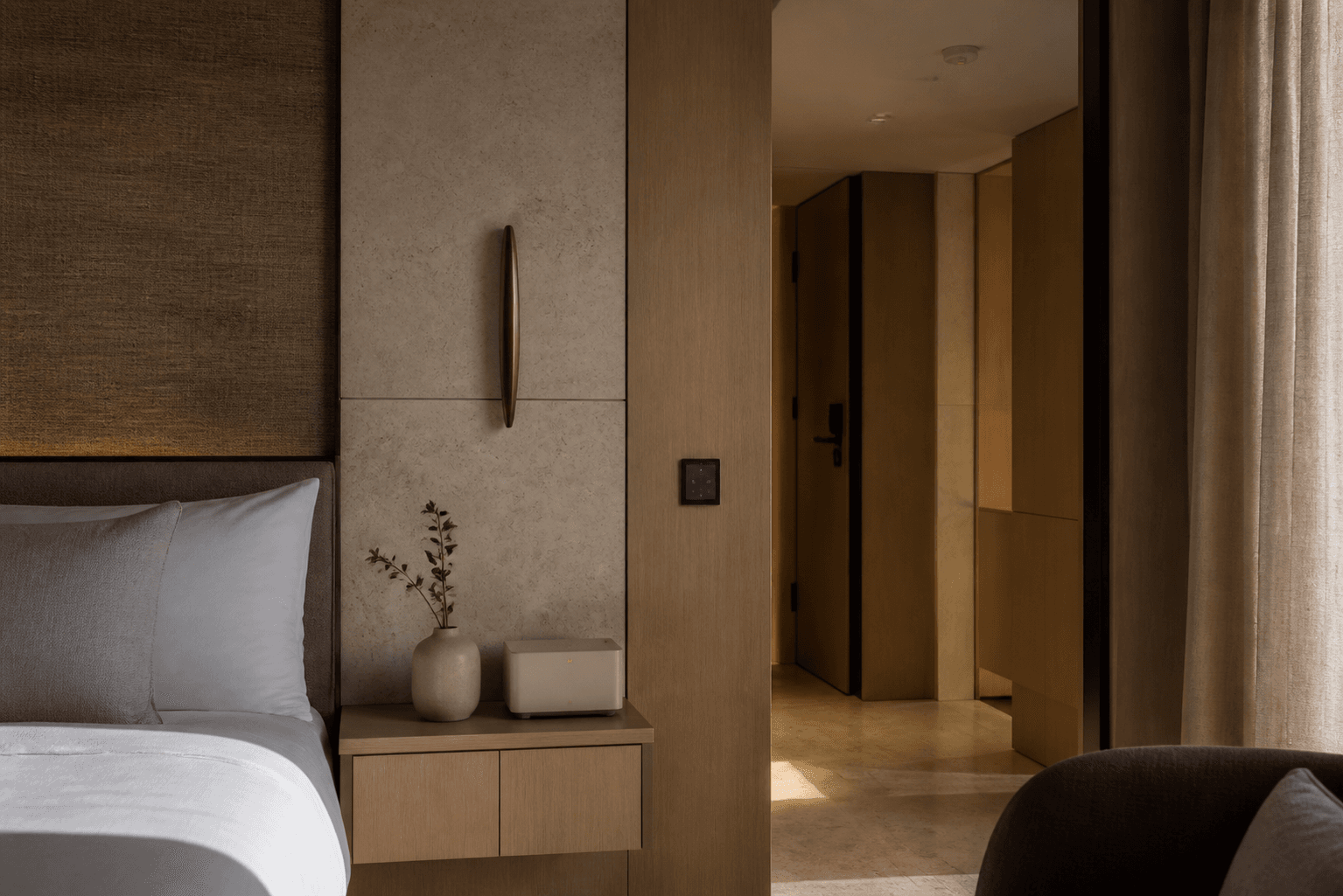 An on-site LIMI infrastructure room inside the property